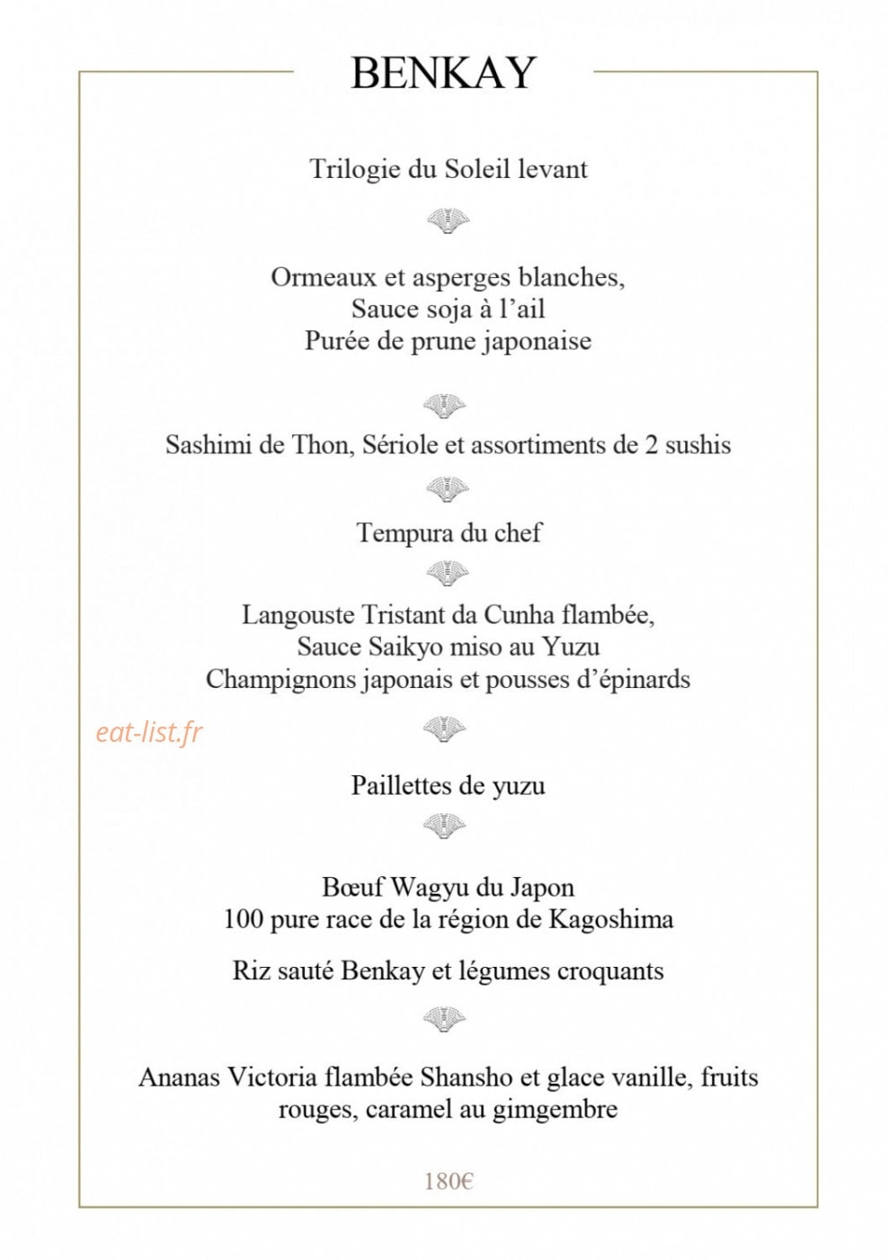 Benkay — carte page 17