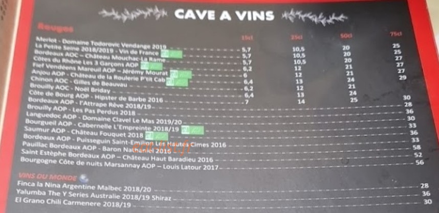 Café Ella — carte page 8