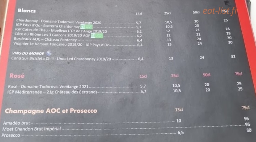 Café Ella — carte page 9