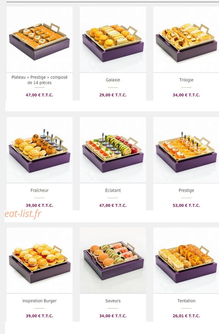 Café Lenôtre — carte page 3