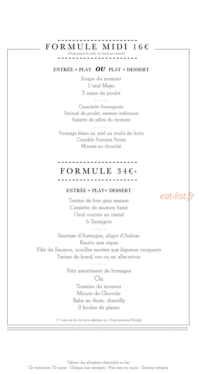 Café Regalia — carte page 5