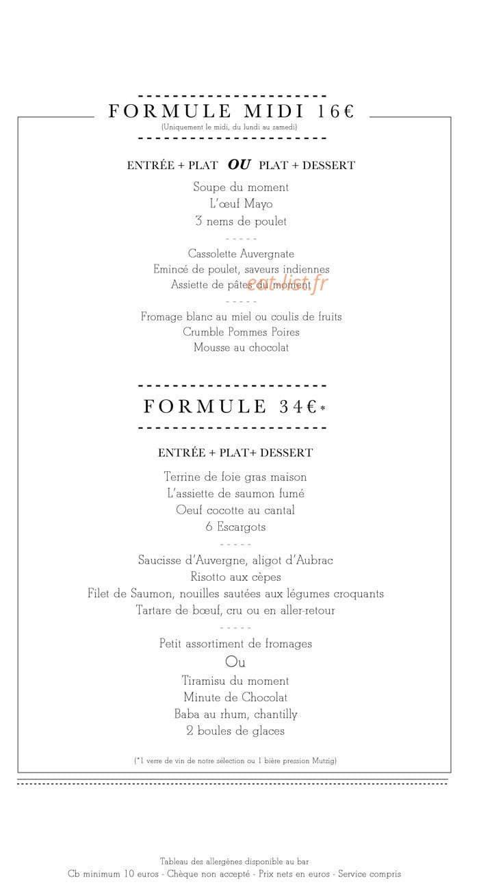 Café Regalia — carte page 6