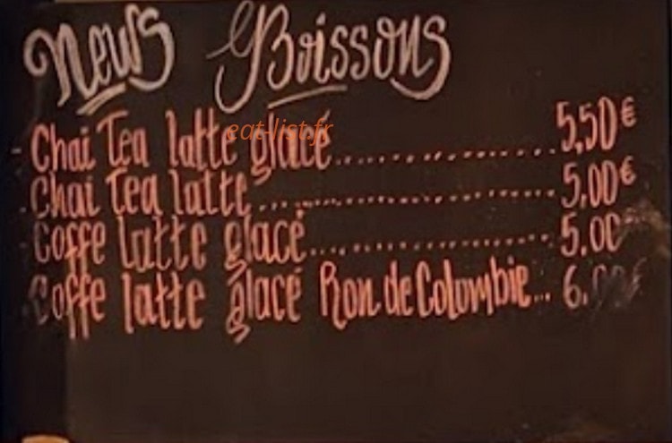 Cafet'o — carte page 2