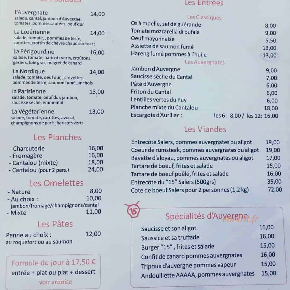 Cantal 15 — carte page 2