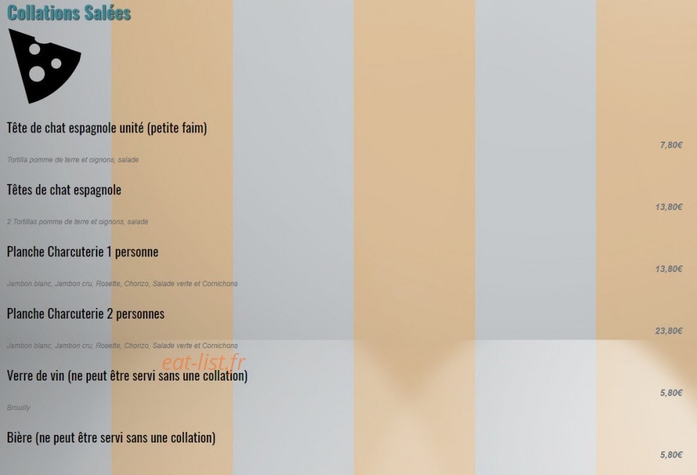 Chat Mallows Café — carte page 5