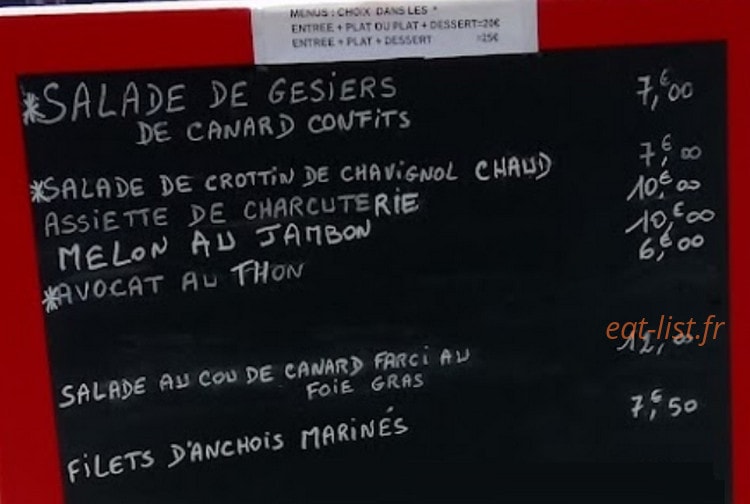 Chez Ttotté — carte page 2