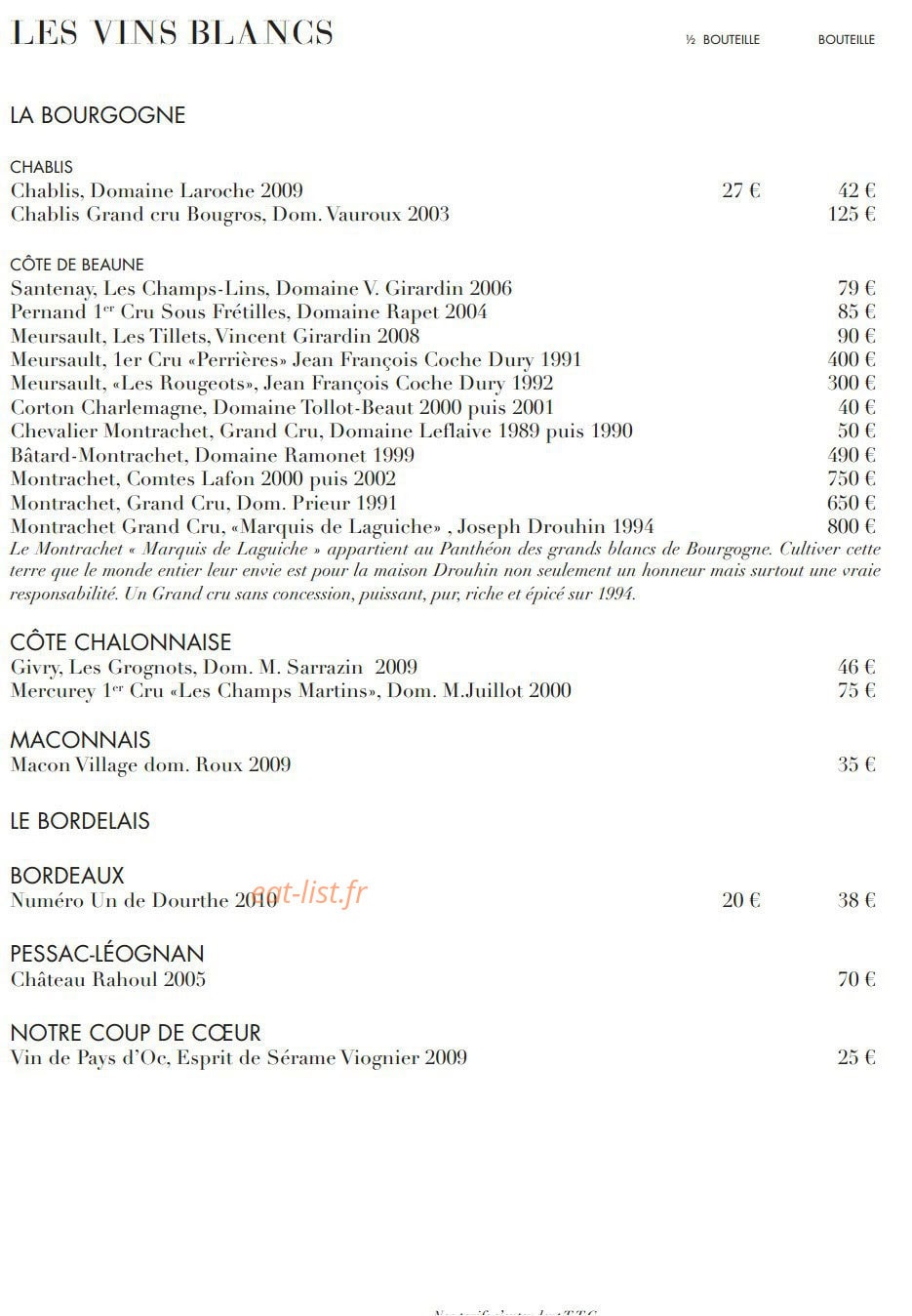 Ciel de Paris — carte page 12