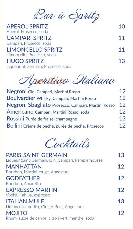 Claudia Paris — carte page 17