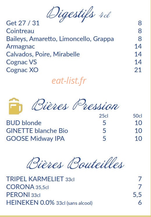 Claudia Paris — carte page 14
