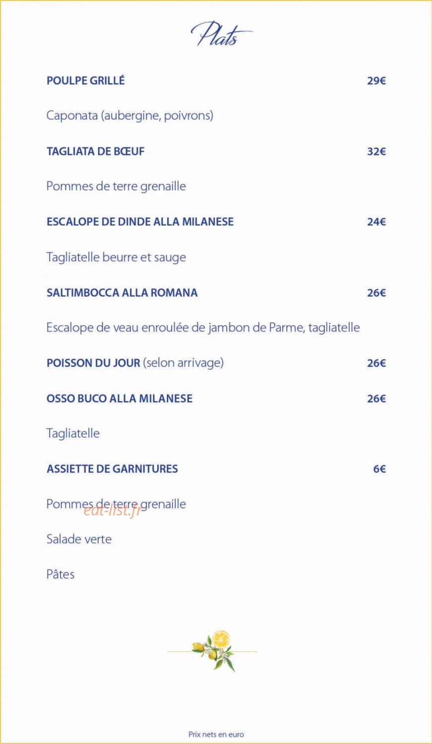 Claudia Paris — carte page 5