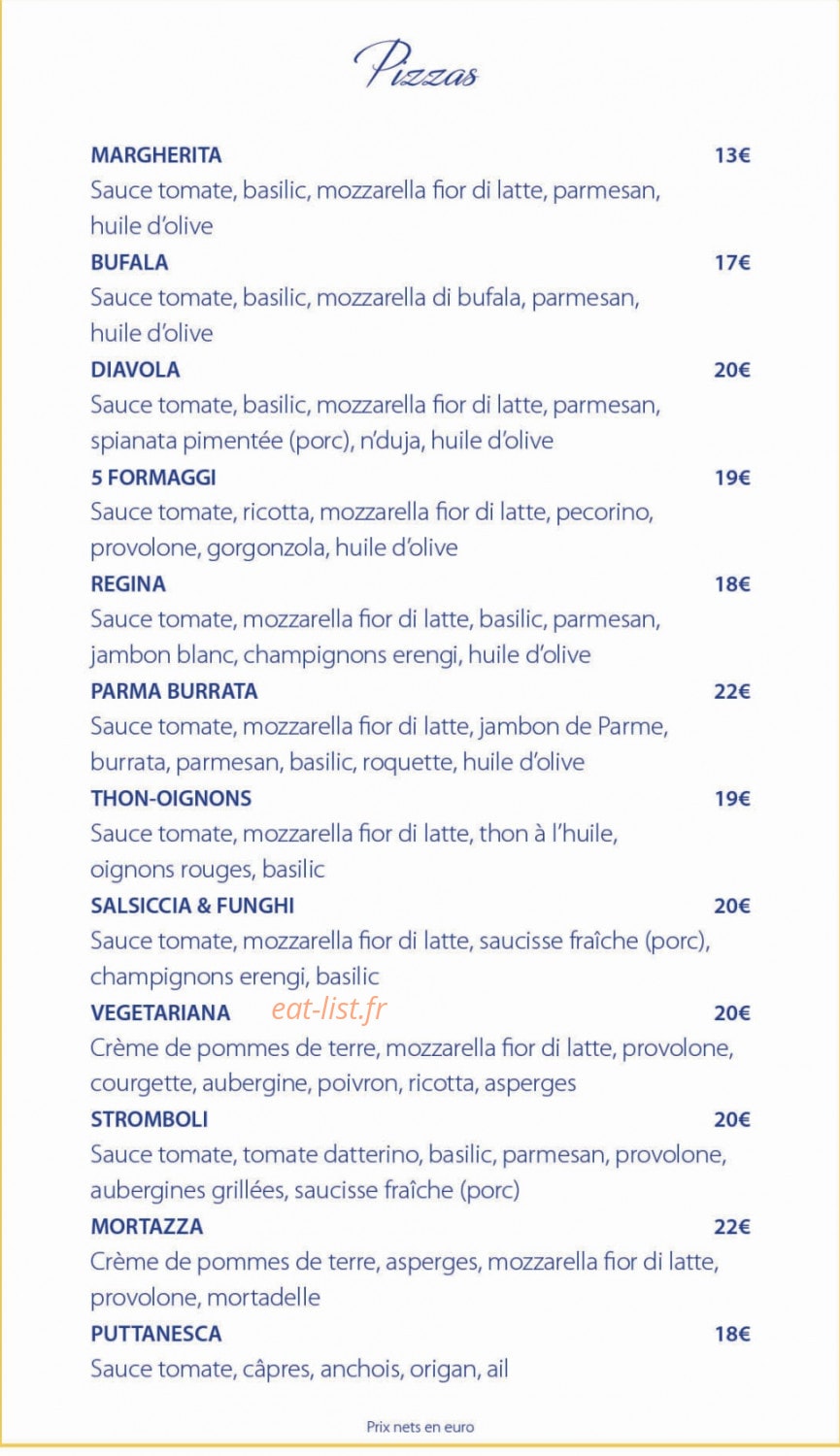 Claudia Paris — carte page 7