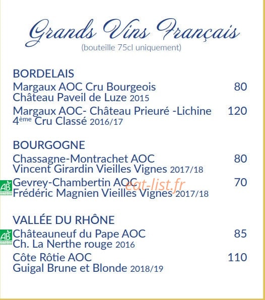 Claudia Paris — carte page 22