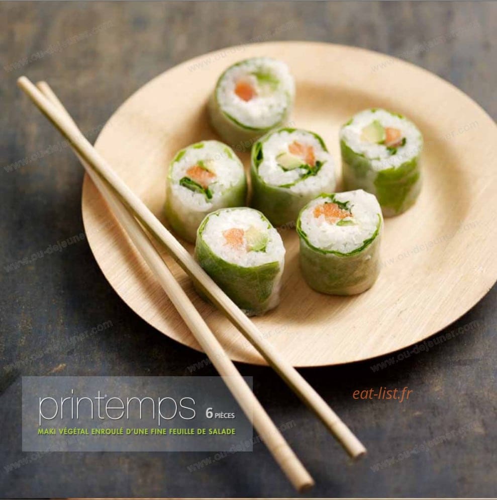 Coté Sushi — carte page 16