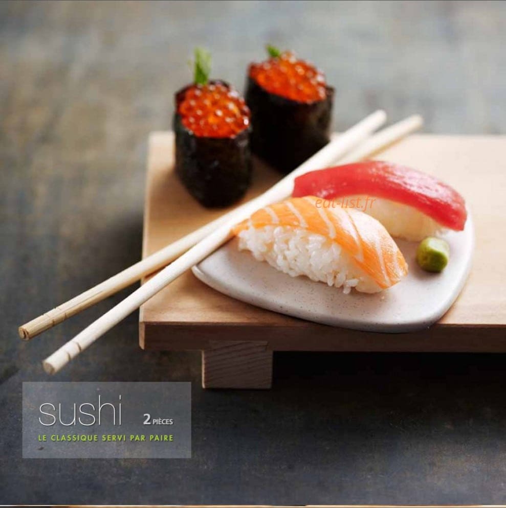 Coté Sushi — carte page 20