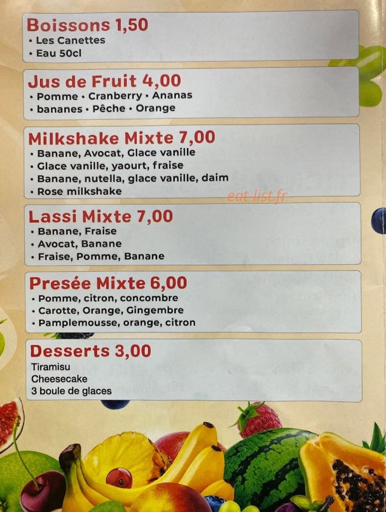 Crepes Da — carte page 3