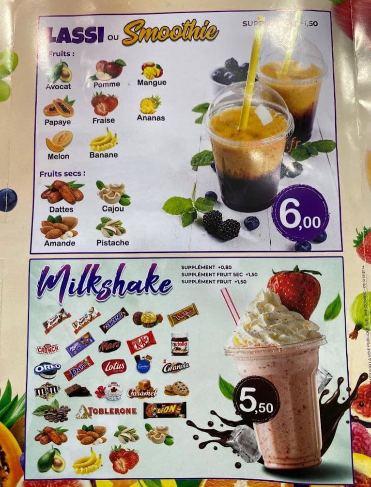 Crepes Da — carte page 5