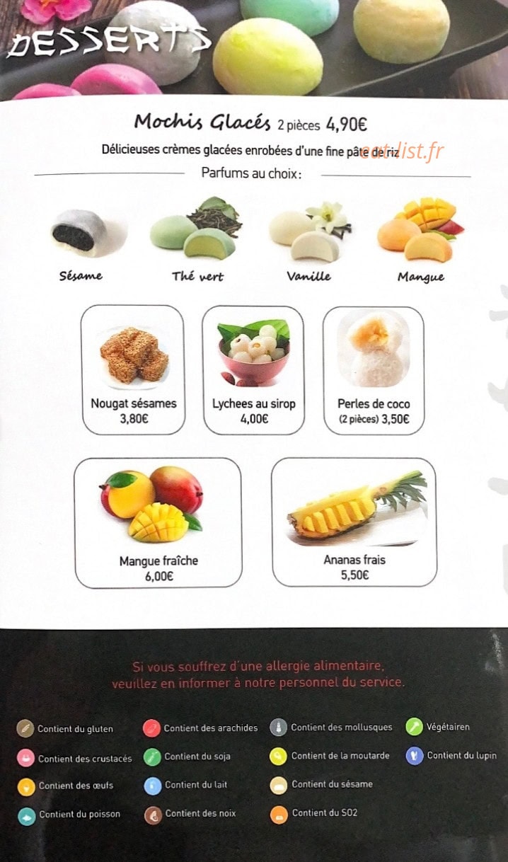 Eizosushi — carte page 11
