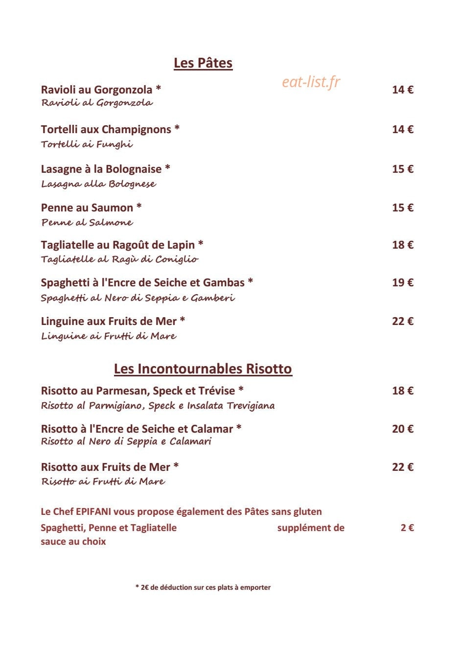 Epifani — carte page 2