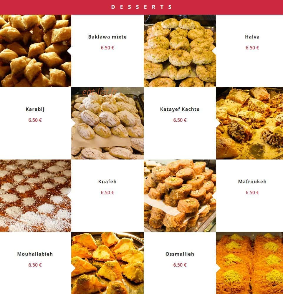 Feyrouz — carte page 8
