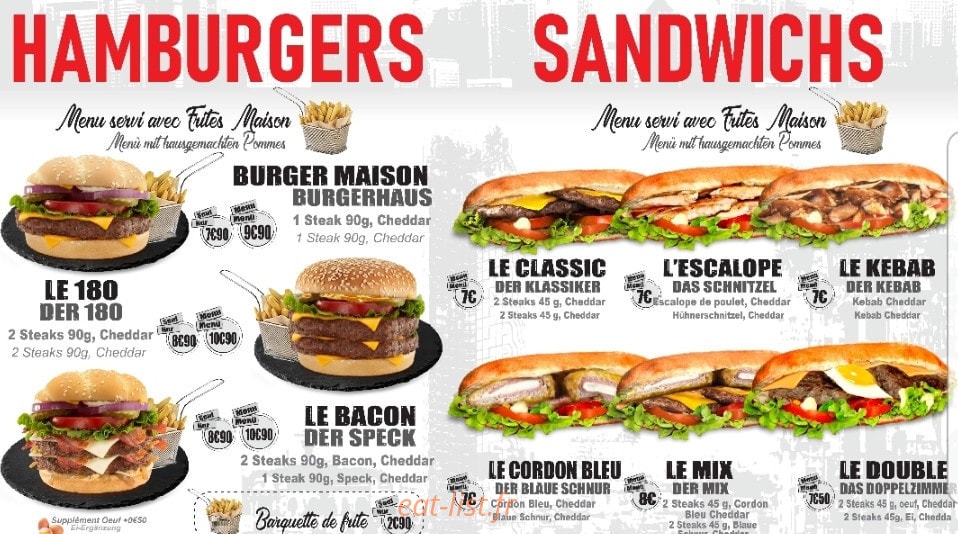 Food tower — carte page 2
