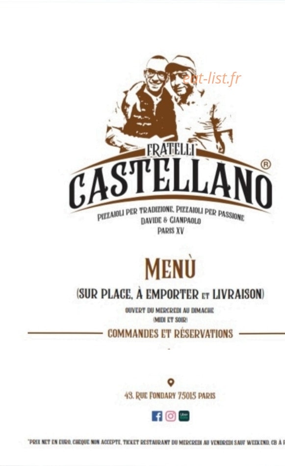 Fratelli Castellano — carte page 1