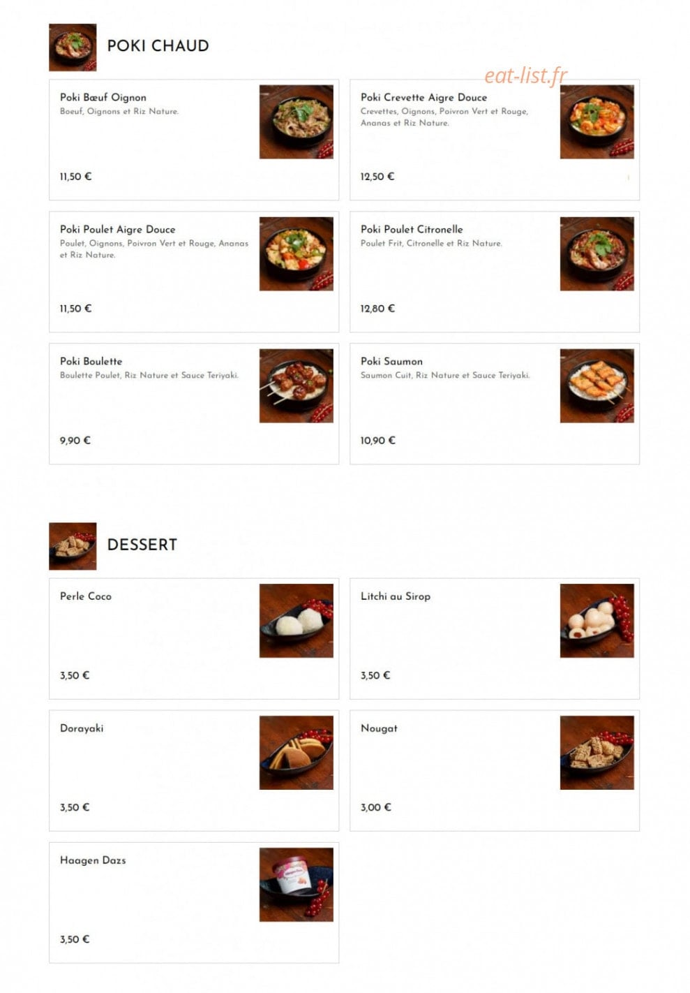 Hokey Poki — carte page 2