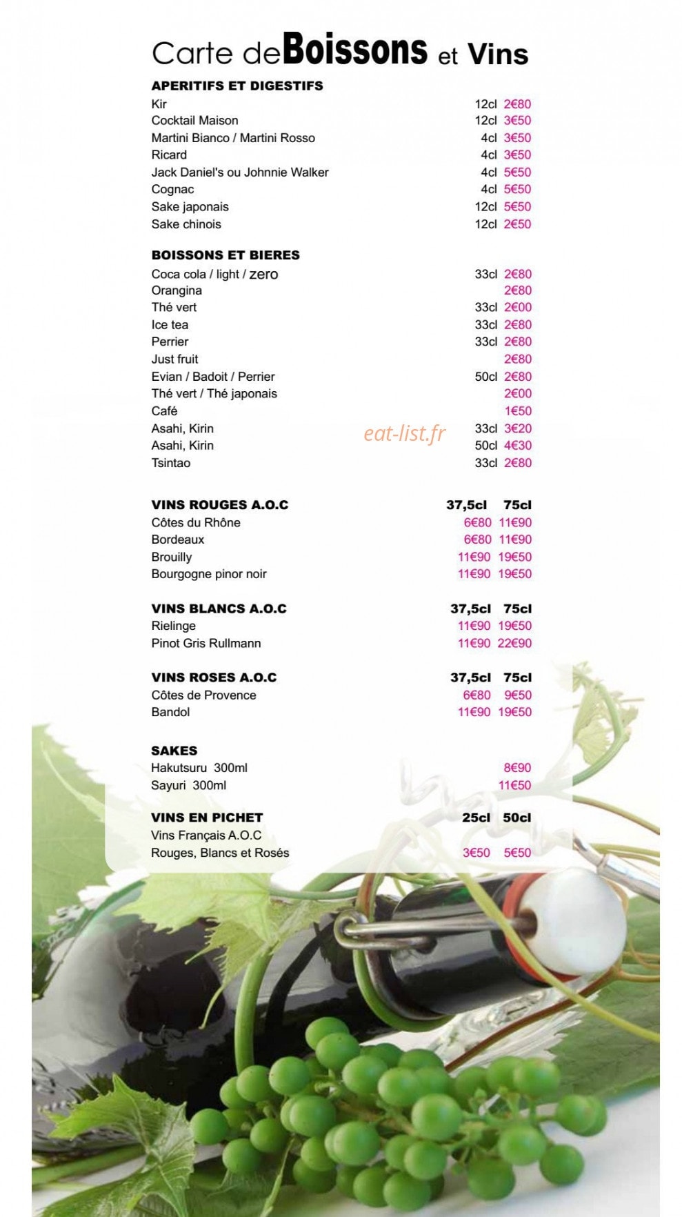 Ichiban — carte page 15