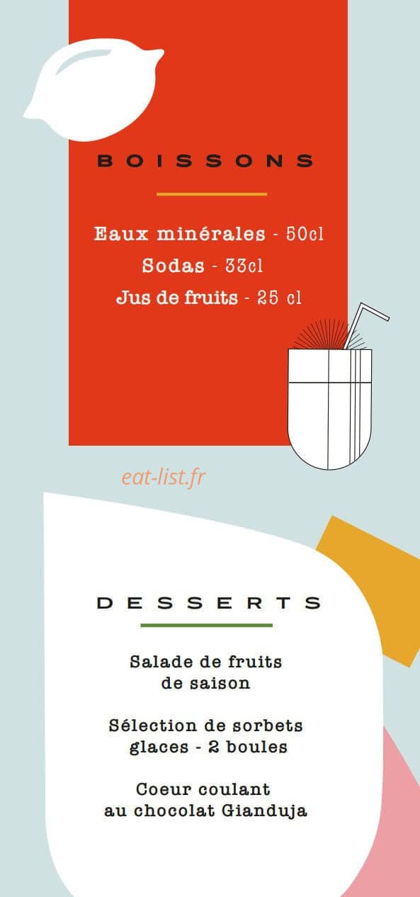 Ilvolo Bar Rooftop — carte page 4