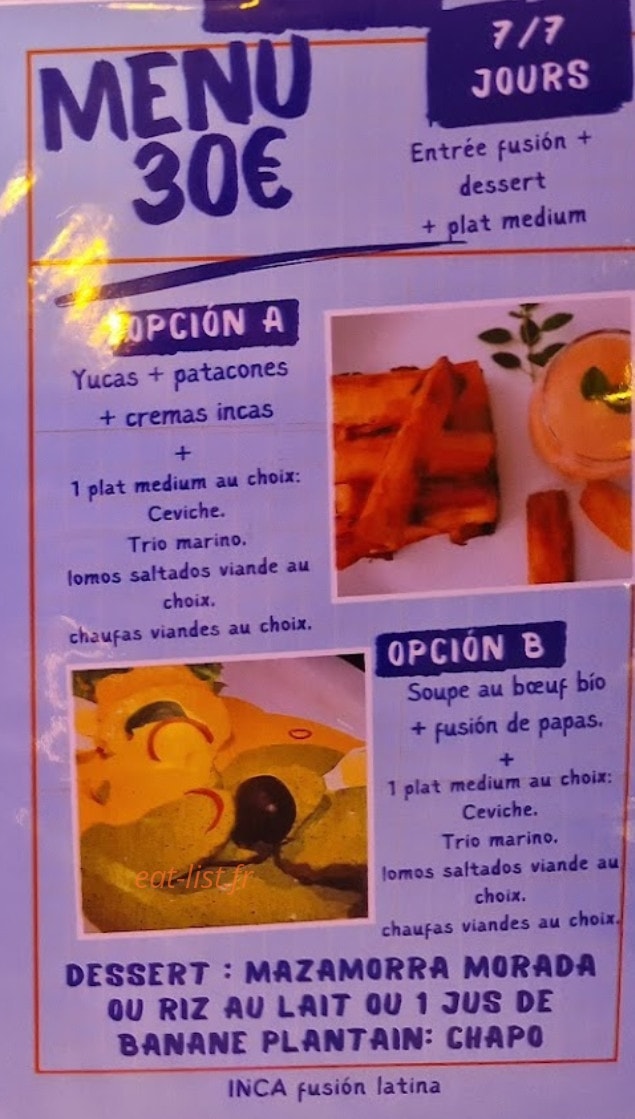 Inca fusion latina — carte page 5