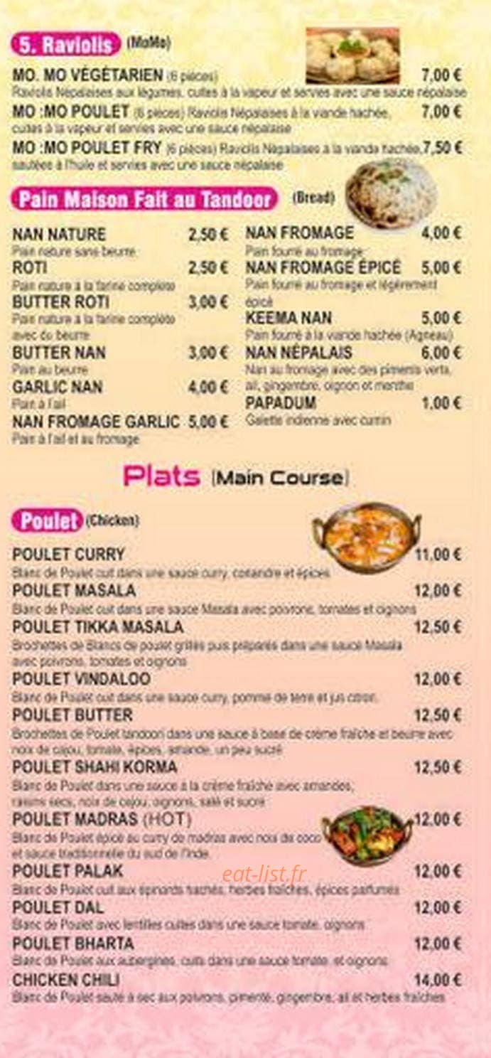 Indian Nepali — carte page 3