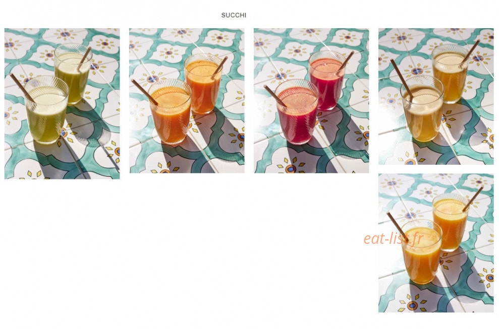 Italian Trattoria — carte page 8