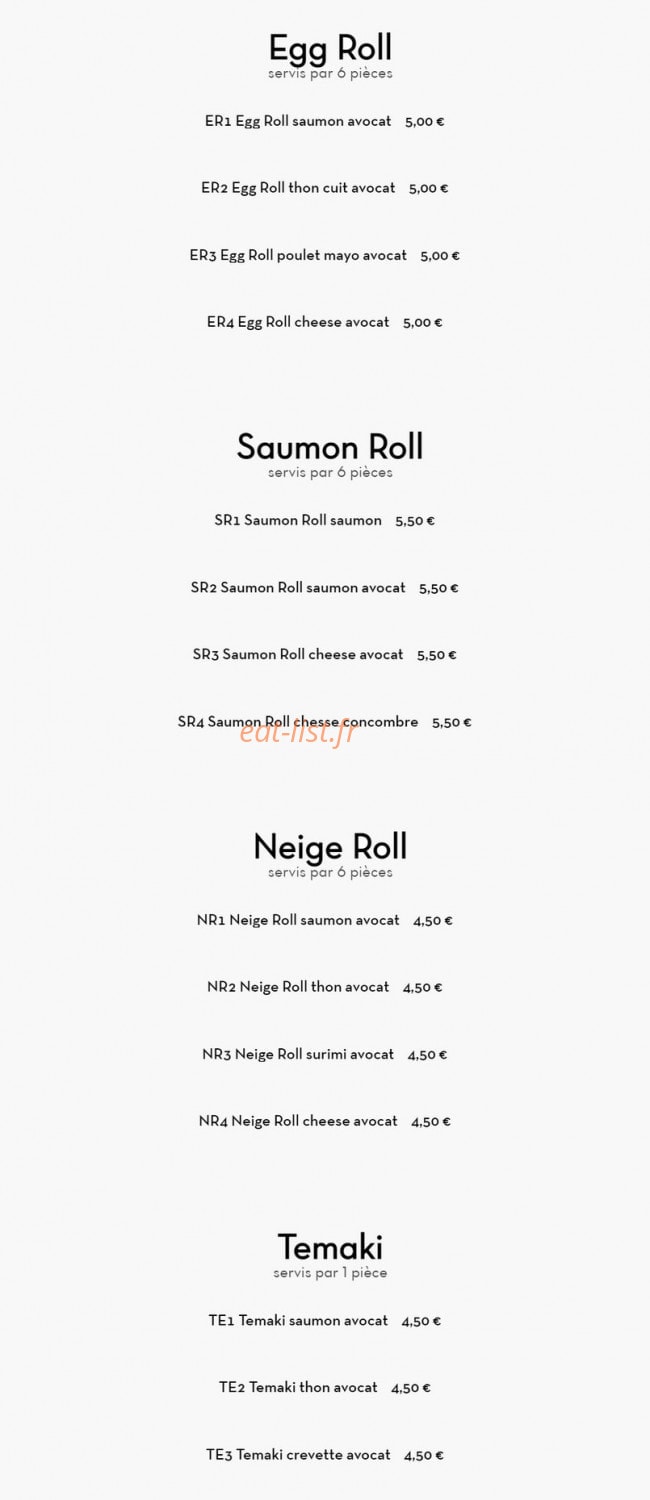 Itouya — carte page 17