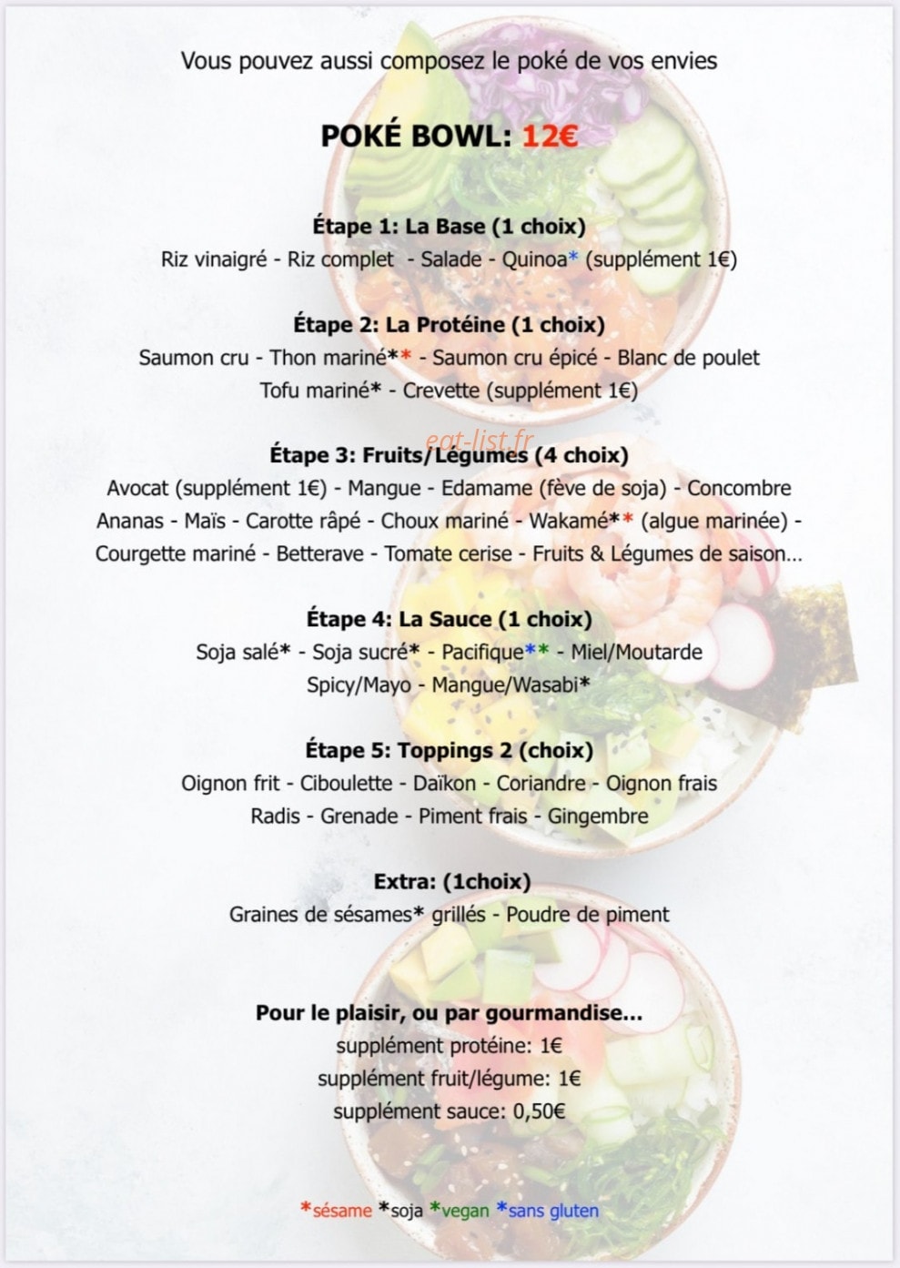 Iumi Bowl — carte page 1