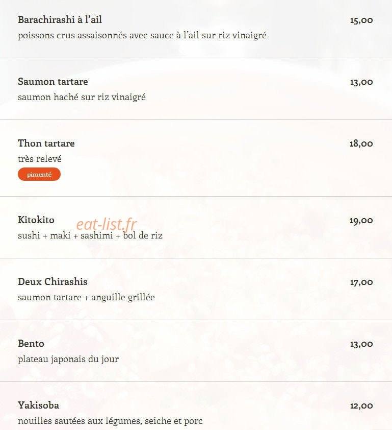 Kitokito — carte page 2
