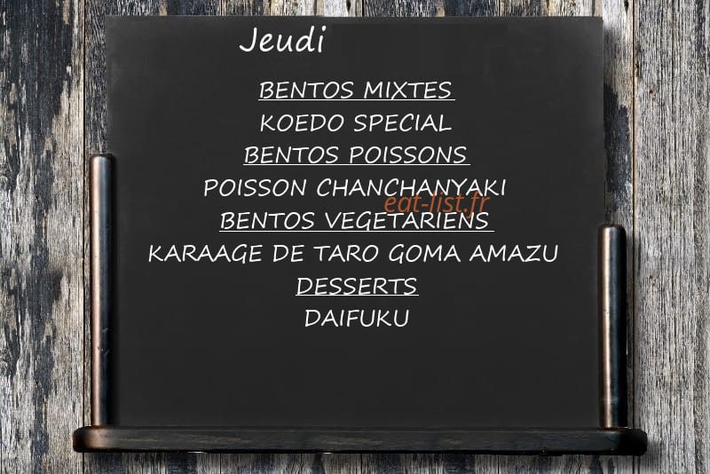 Koedo — carte page 1
