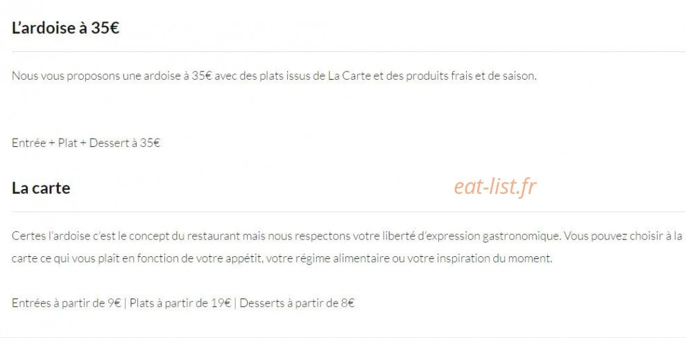 L'Ardoise du xv — carte page 2