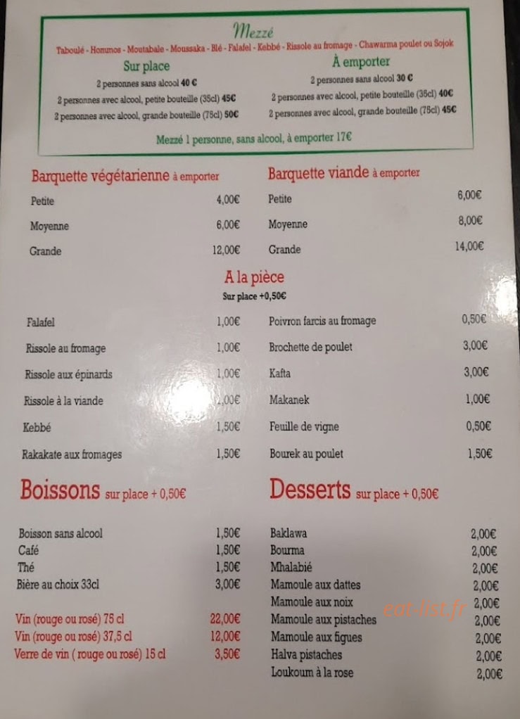 L'Orient des Champs — carte page 2