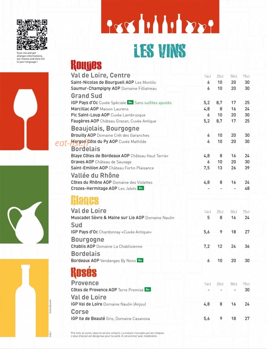 L'Oustal — carte page 8