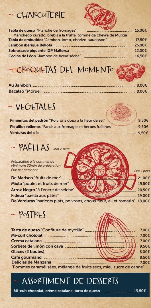 La Bodega Cambronne — carte page 3