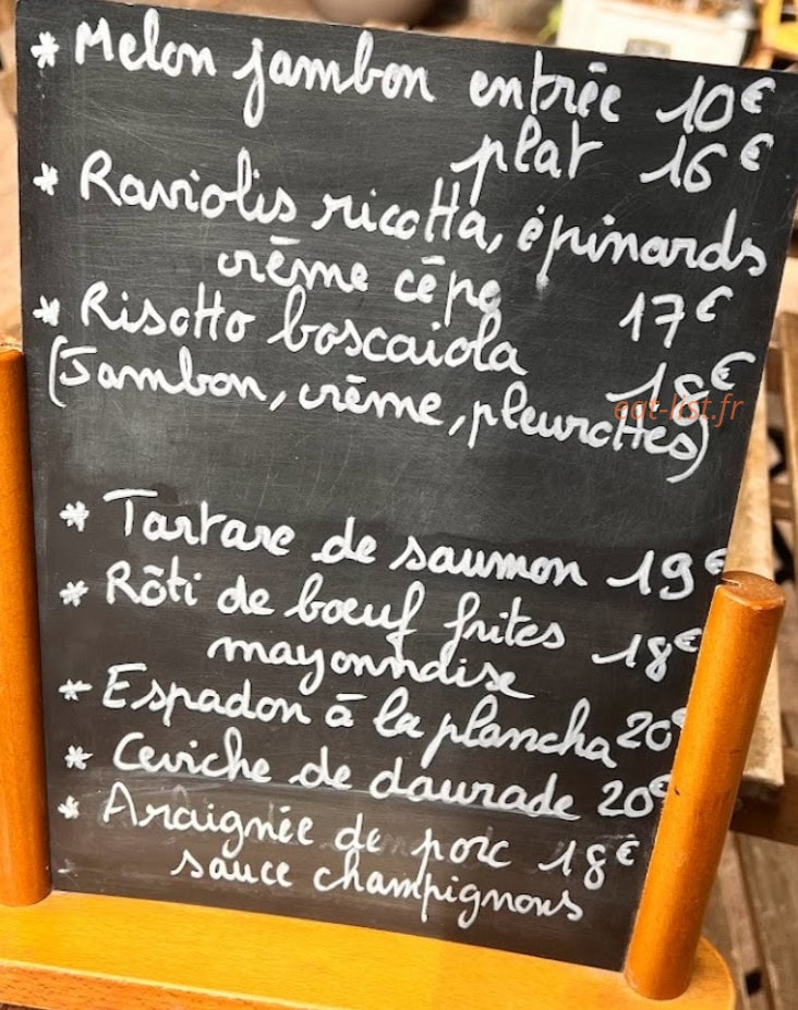 La Dolce Vita — carte page 1
