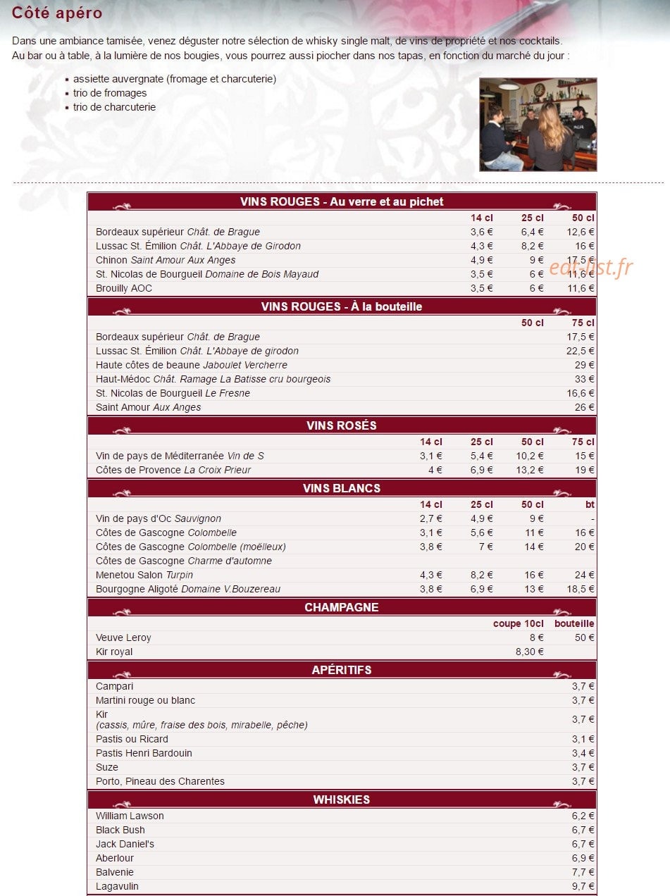 La grenouille bleue — carte page 3