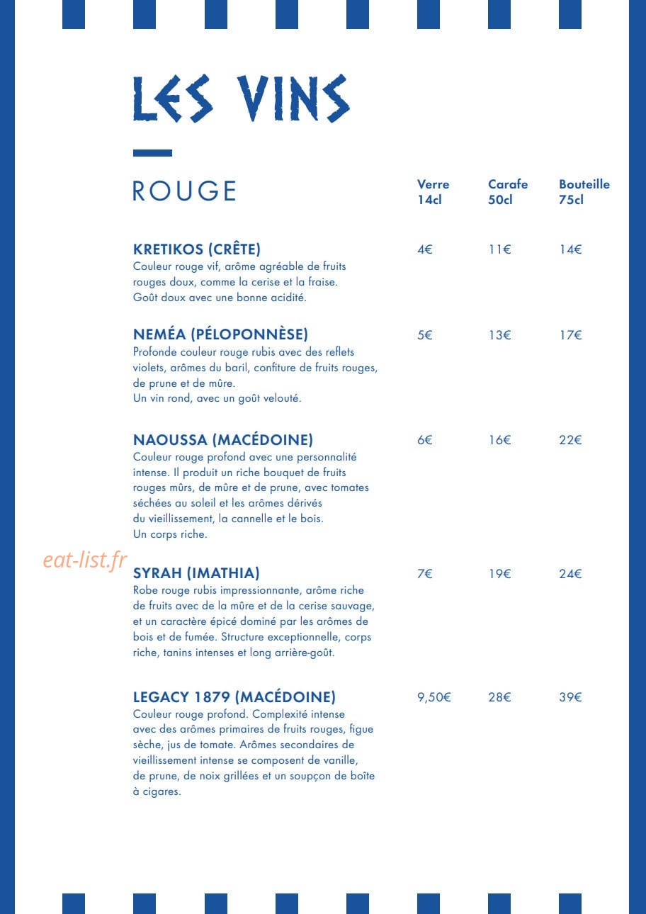 La maison des cyclades — carte page 5