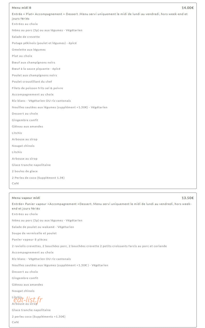 La Maison du Bonheur — carte page 15