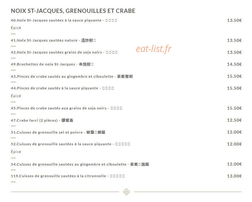 La Maison du Bonheur — carte page 9