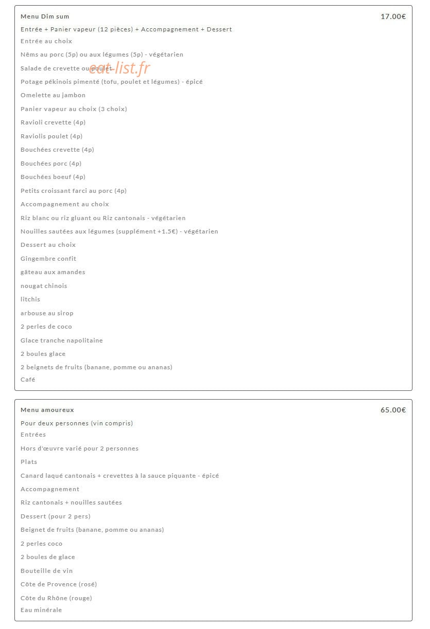 La Maison du Bonheur — carte page 21
