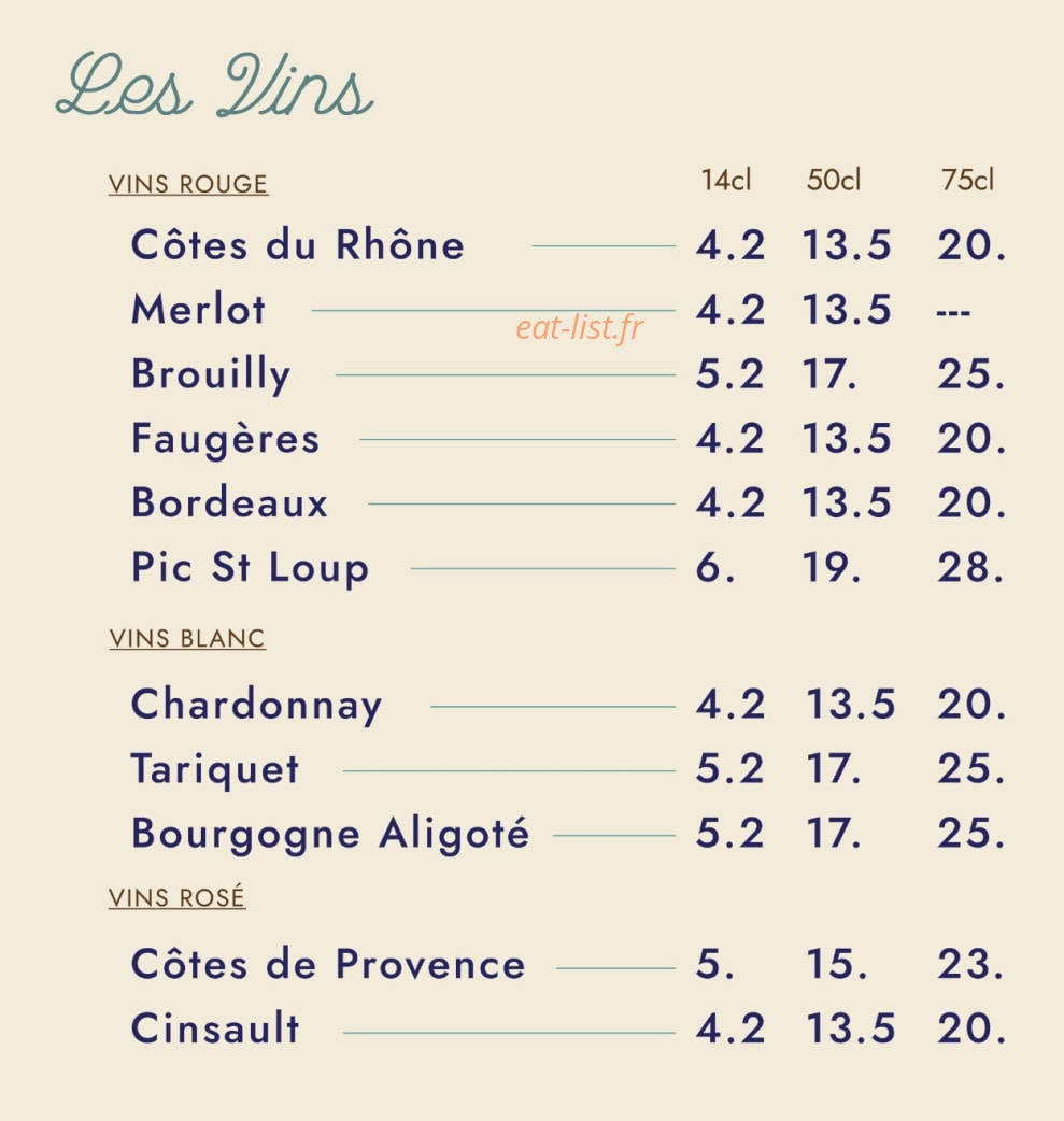 La Marchandise — carte page 4