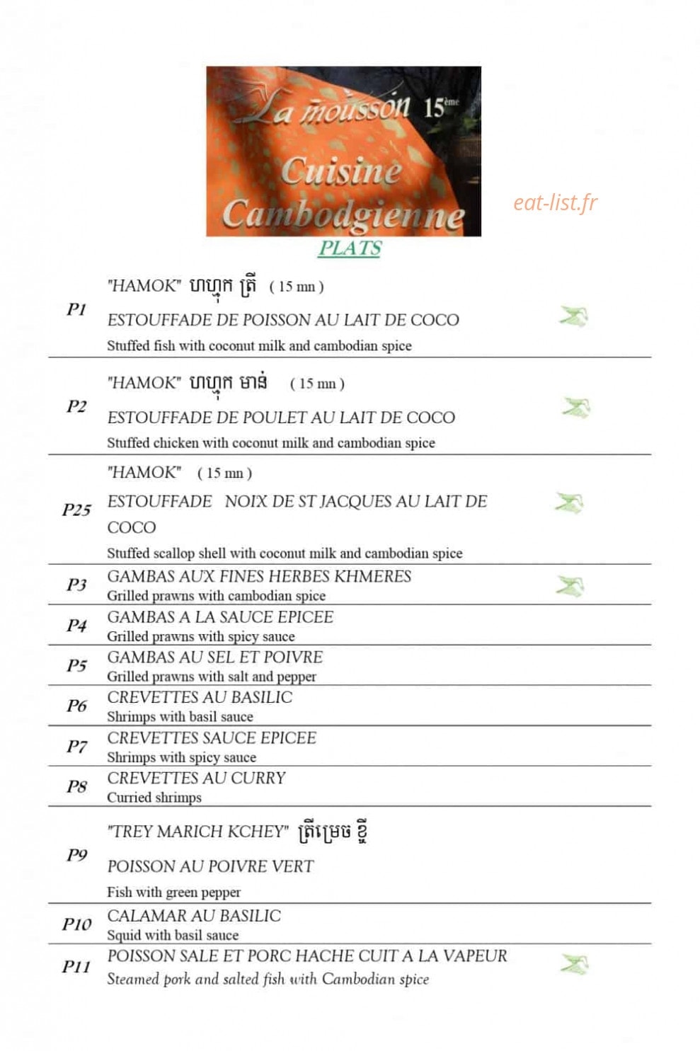 La Mousson — carte page 2