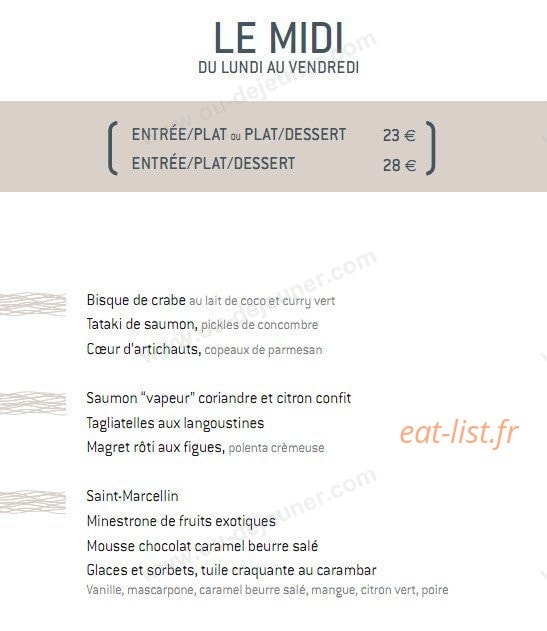 La Plage Parisienne — carte page 2