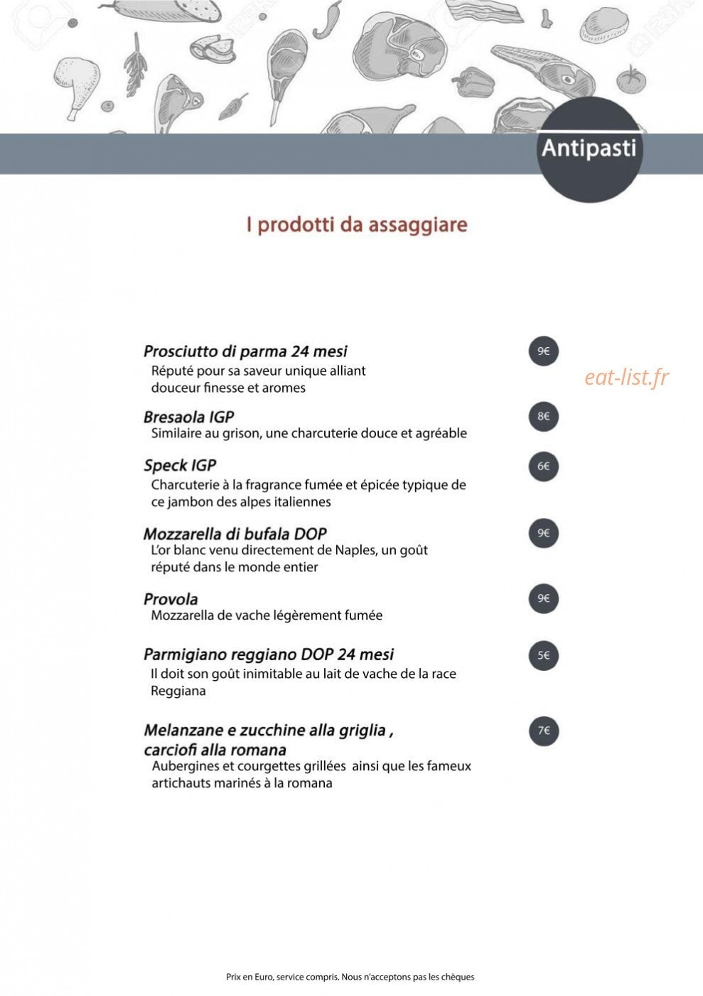 La Vera Pizza Napoletana — carte page 2