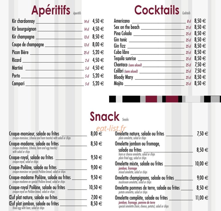 Le Beaujolais — carte page 1